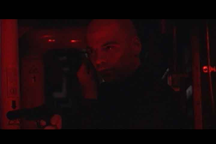 Jayson Argento as Agent Simms in "Project Hex".